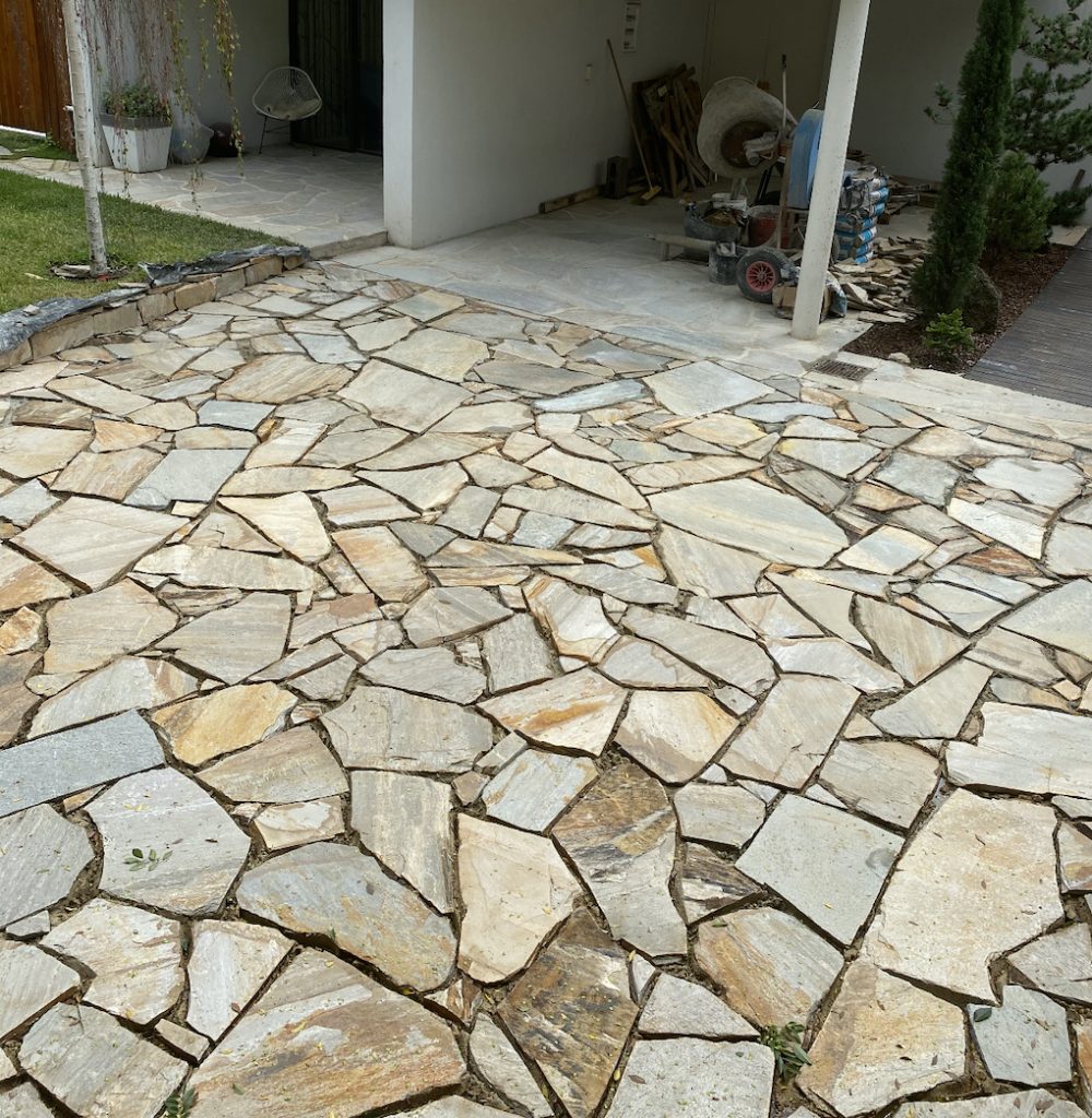 Bluestone Stepping Stones in Melbourne - Canterbury Stone