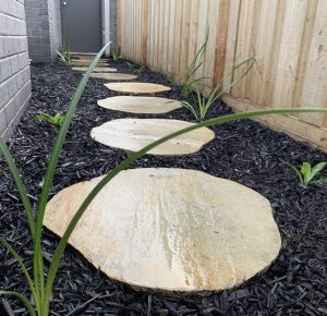 Bluestone Stepping Stones in Melbourne - Canterbury Stone